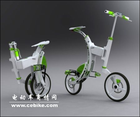 Ｇｅｅｋ创意：超酷折叠电动自行车