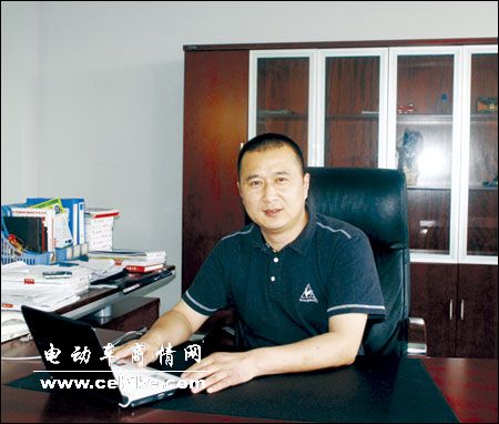 访江苏爱德森机车制造有限公司副总经理徐永——抢滩市场领先一步 步步领先