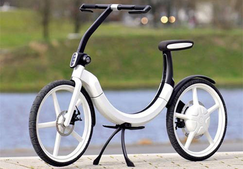 大众概念电动自行车 最高速度约为20km/h