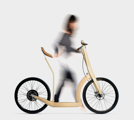 竹制电动自行车 自行车中的“战斗机”