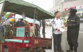 长沙电动车违规，罚款不高要上课(图)