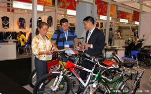 台铃电动车参加拉斯维加斯国际自行车展览会 