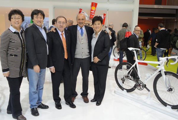 中国国际自行车展组委会远赴意大利观展