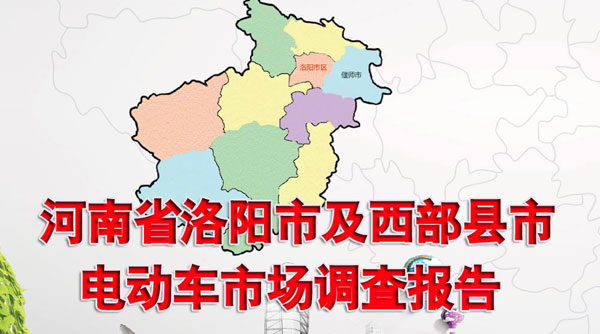 河南省洛阳市及西部县市电动车市场调查报告