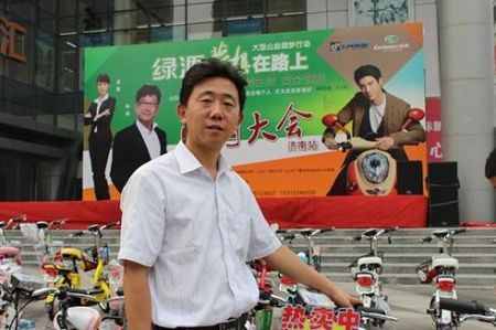 分享绿源电动车副总裁、山东绿源销售总经理陈耘的故事