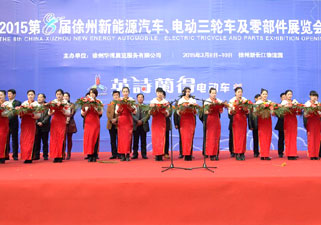 第八届中国·徐州新能源汽车、电动三轮及零部件展览会开幕