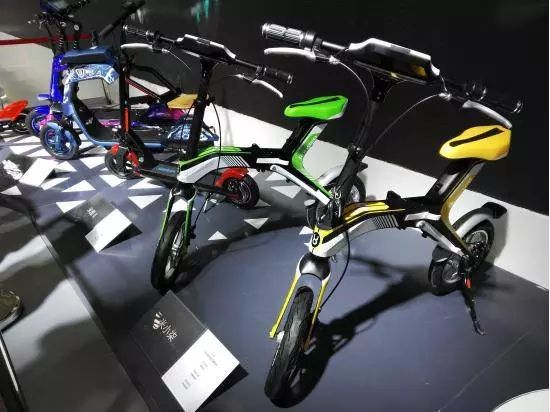 天津展那些精思巧工的锂电自行车！