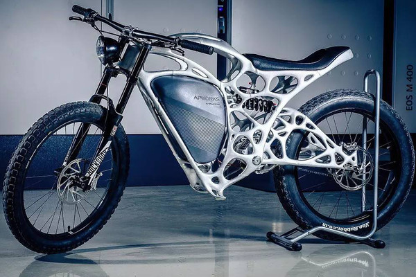空客推出首款3D打印电动摩托车