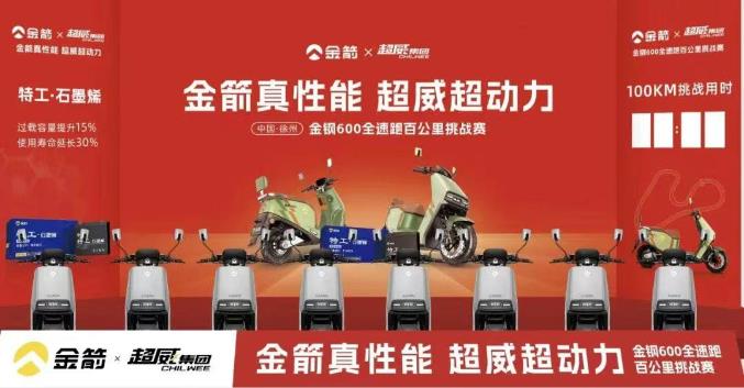 真性能，超动力！金箭金钢600“全速跑百公里”挑战赛首站大捷！