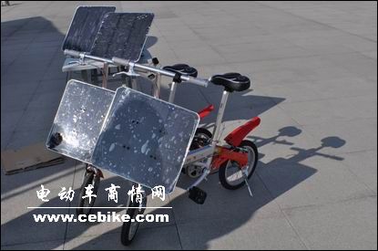 科技结晶-太阳能自行车
