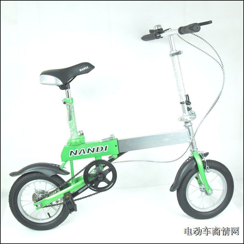 广东半铝12英寸迷你折叠自行车