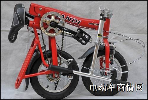 广东12英寸折叠自行车